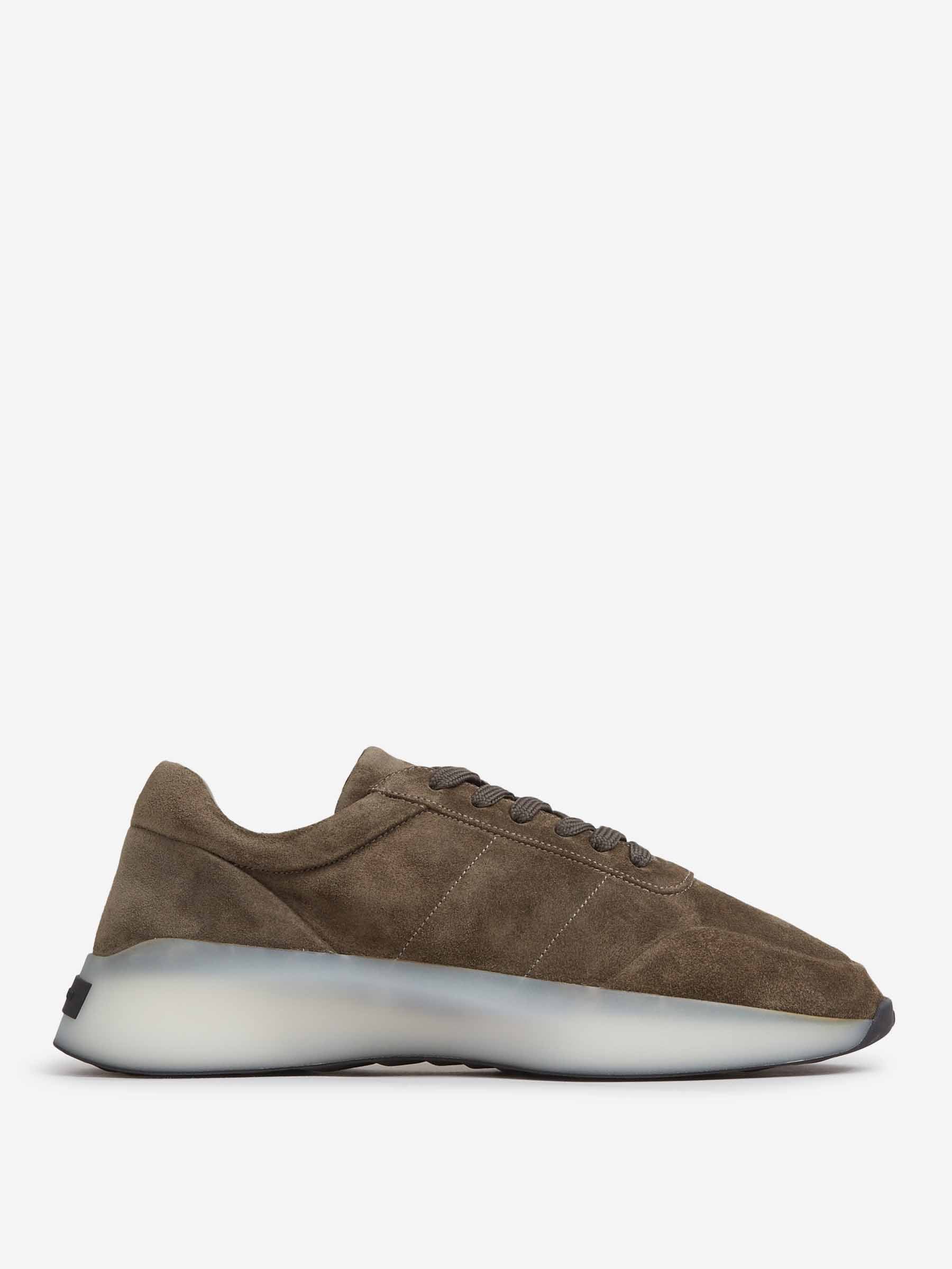 Fear of God Hombre Barcelona Sneakers Vintage Runner color Verde Militar sku 616-003295 01 - Foto 1