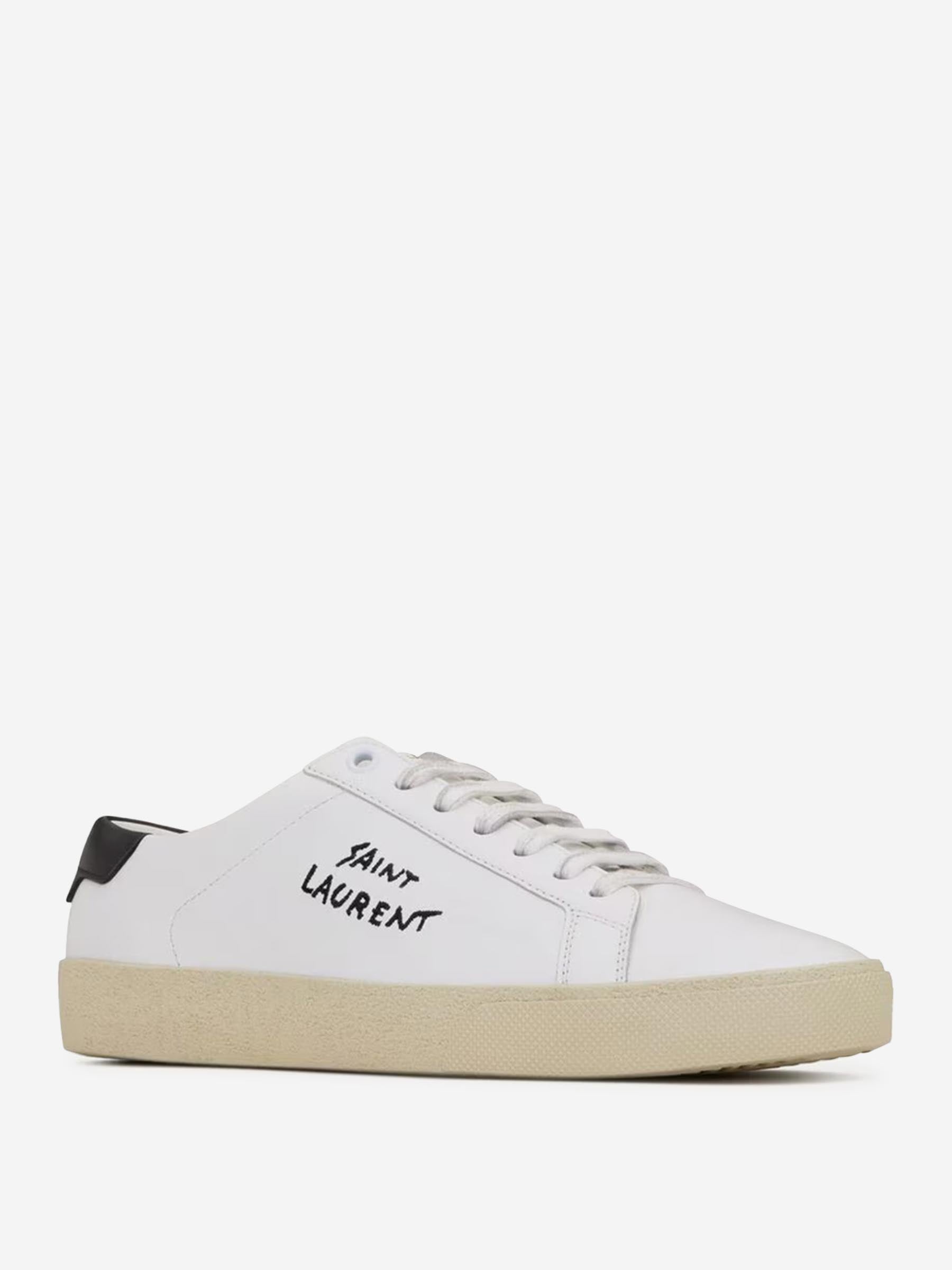 Saint Laurent Hombre Barcelona Sneakers Court Classic color Blanco sku 616-003306 01 - Foto 2