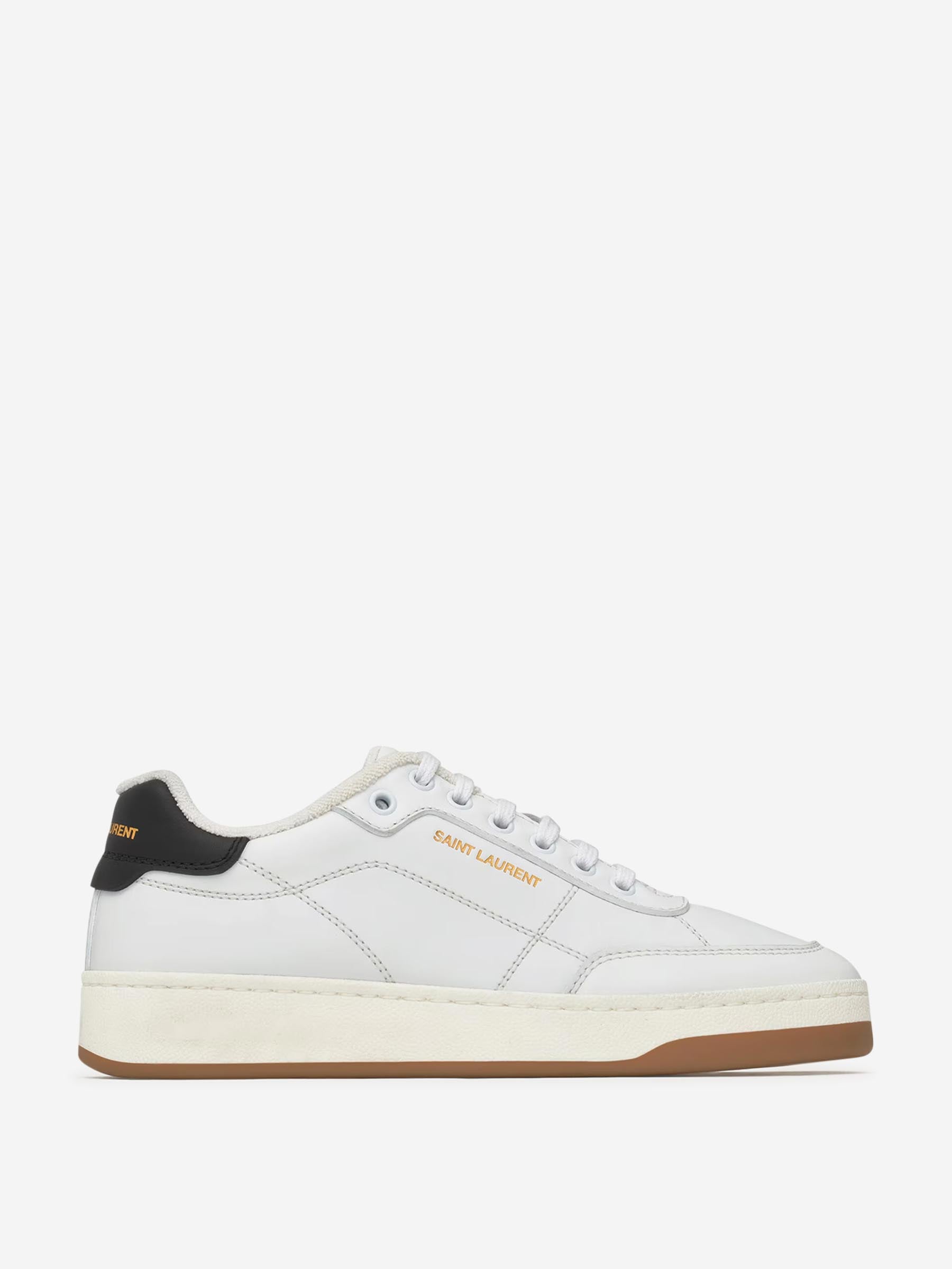Saint Laurent Hombre Barcelona Sneakers SL/61 Piel color Blanco sku 616-003307 01 - Foto 1