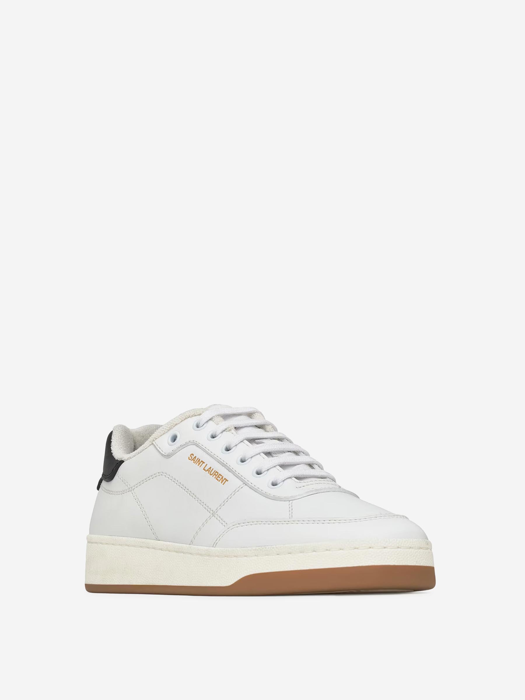 Saint Laurent Hombre Barcelona Sneakers SL/61 Piel color Blanco sku 616-003307 01 - Foto 2