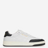 Saint Laurent Hombre Barcelona Sneakers SL/61 Cuero color Blanco Y Negro sku 616-003308 01 - Foto 1