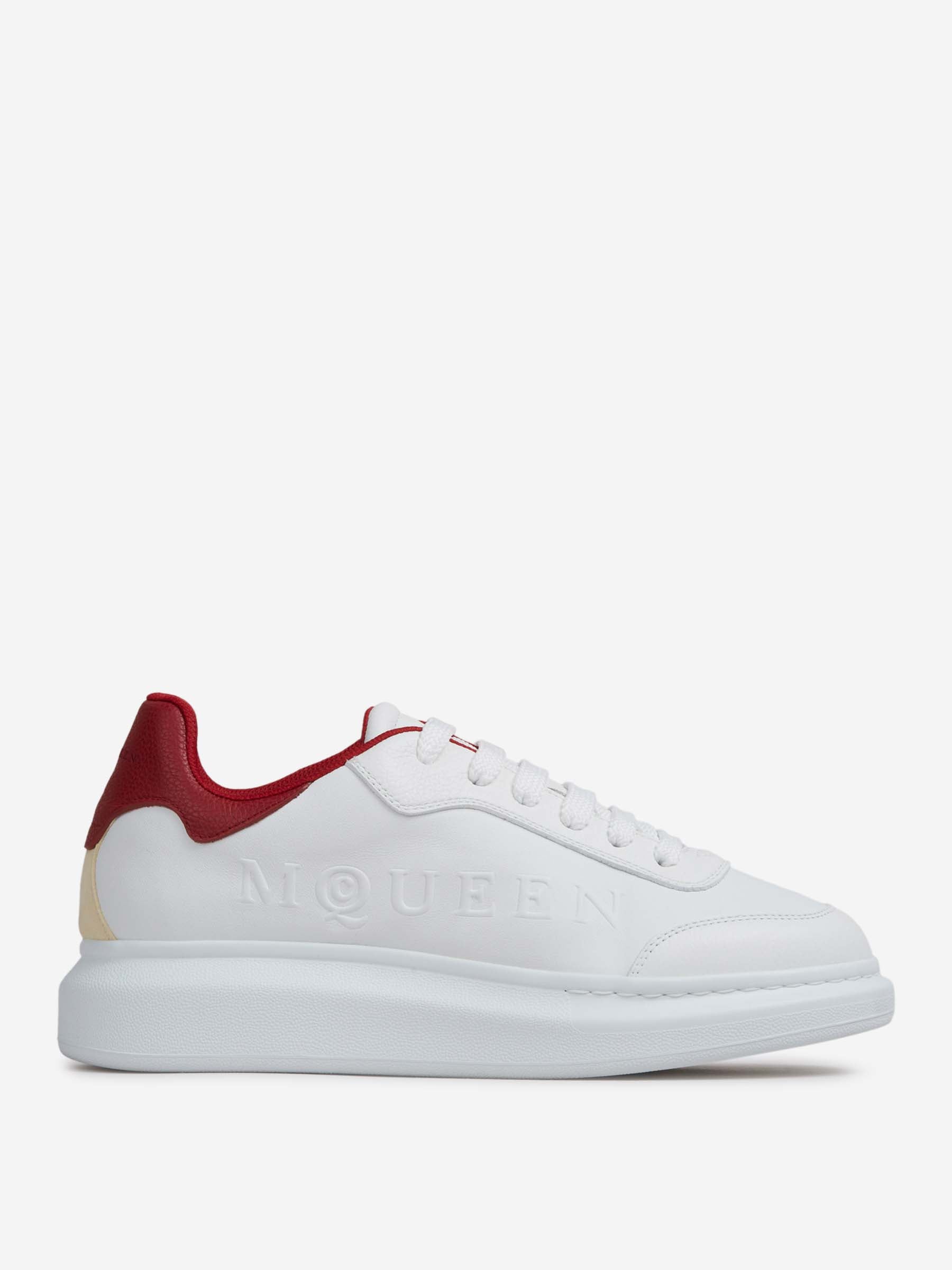 Alexander McQueen Hombre Barcelona Sneakers Oversized Logo color Blanco sku 616-003322 01 - Foto 1