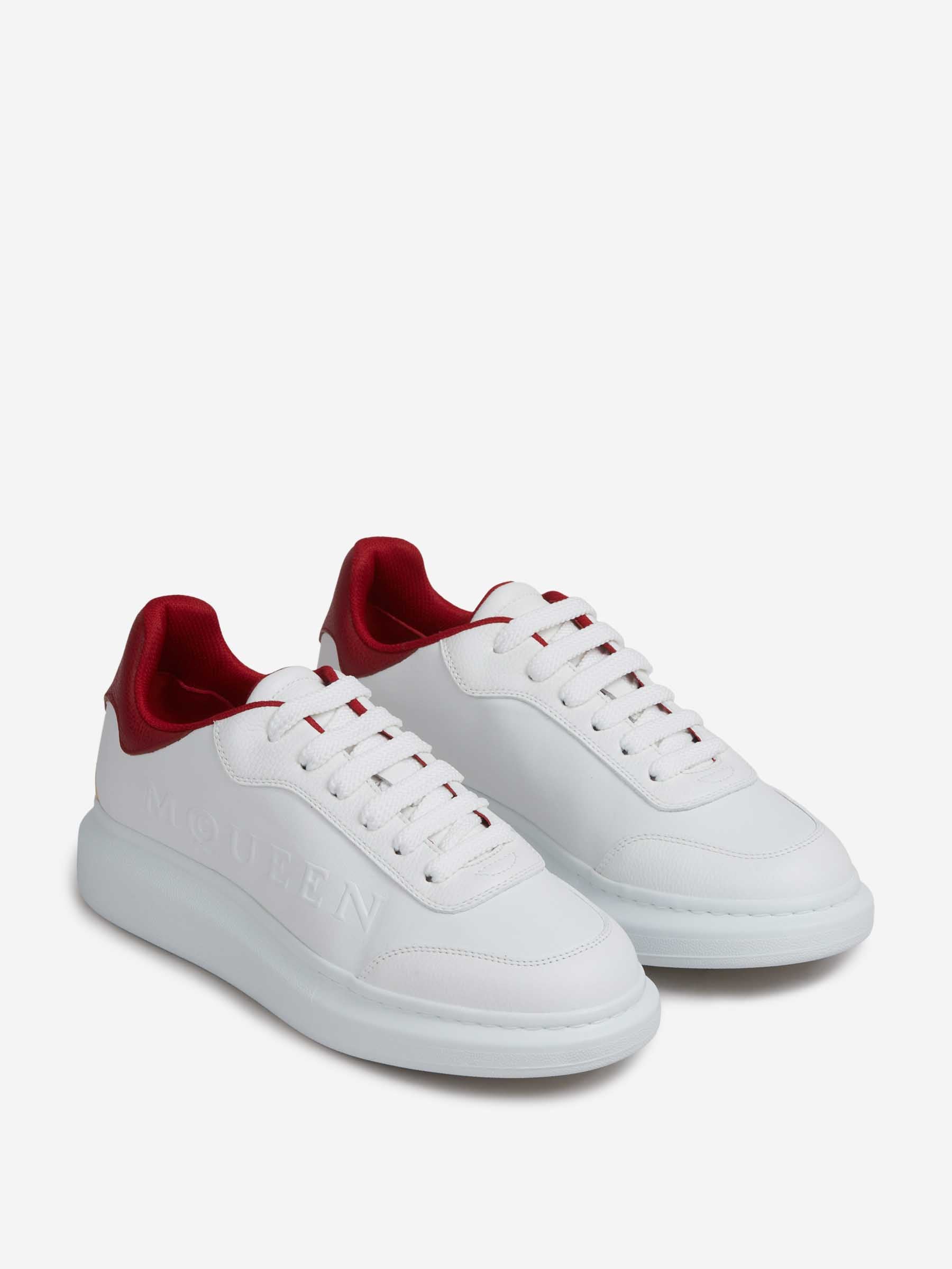 Alexander McQueen Hombre Barcelona Sneakers Oversized Logo color Blanco sku 616-003322 01 - Foto 2