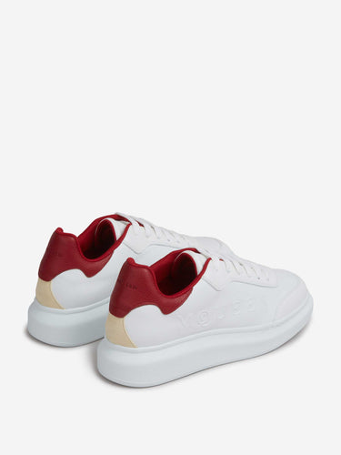 Alexander McQueen Hombre Barcelona zapatillas Oversized Logo color Blanco sku 616-003322 01 - Foto 3