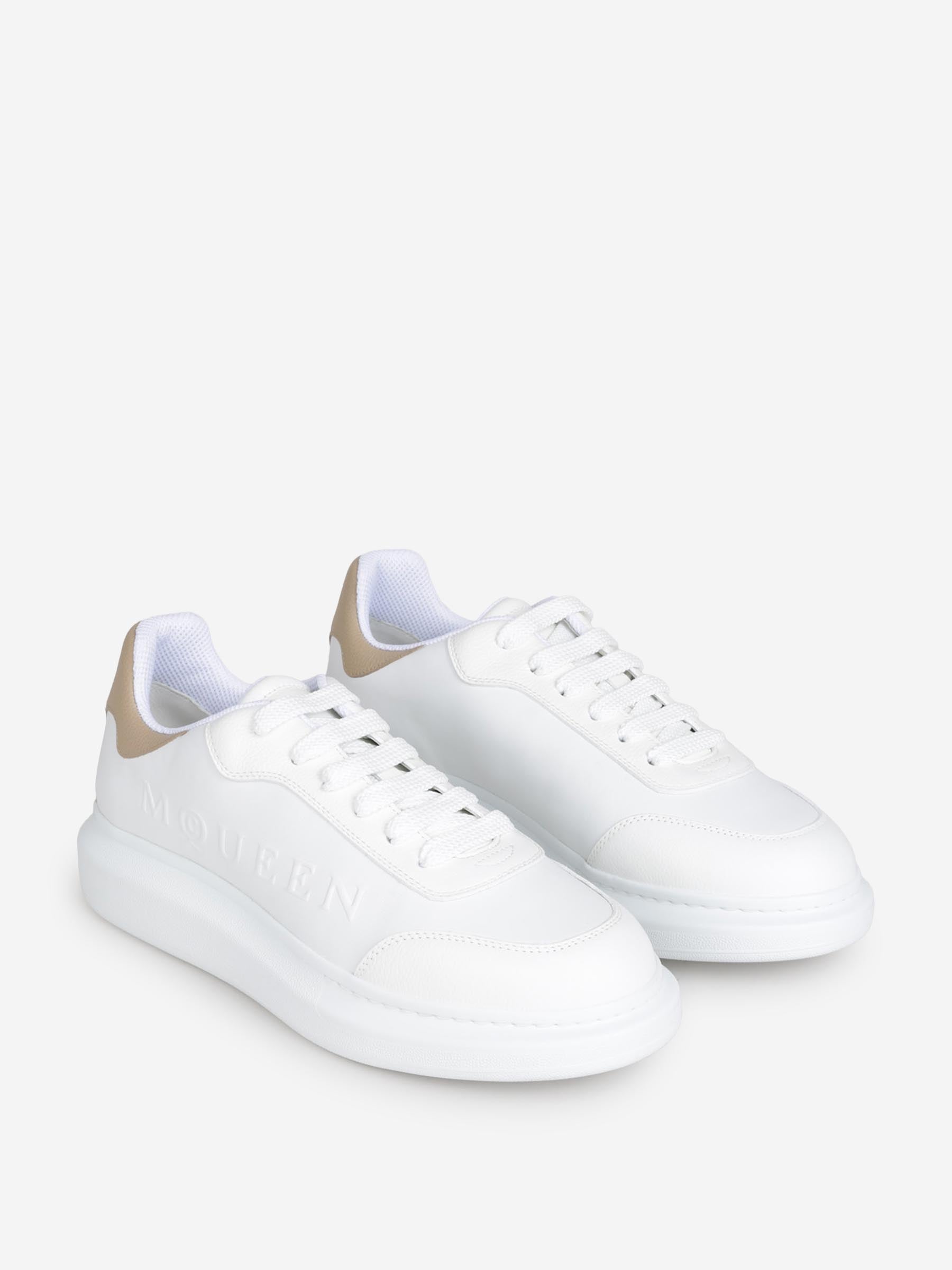 Alexander McQueen Hombre Barcelona Sneakers Logo Piel color Blanco sku 616-003323 01 - Foto 2