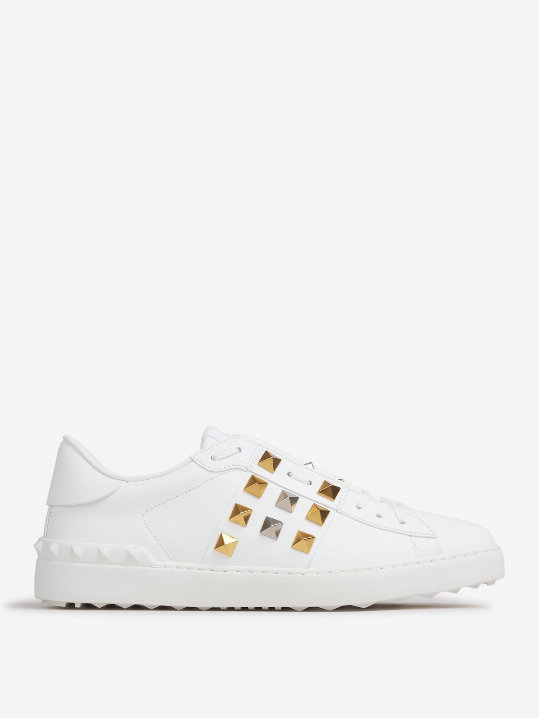 Valentino Garavani Hombre Barcelona Sneakers Rockstud color Blanco sku 616-003334 01 - Foto 1
