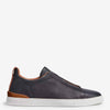 Zegna Hombre Barcelona Sneakers Triple Stitch color Negro sku 616-003343 03 - Foto 1