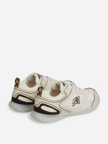 Burberry Hombre Barcelona zapatillas Matrix Sport color Crema sku 616-003348 01 - Foto 3