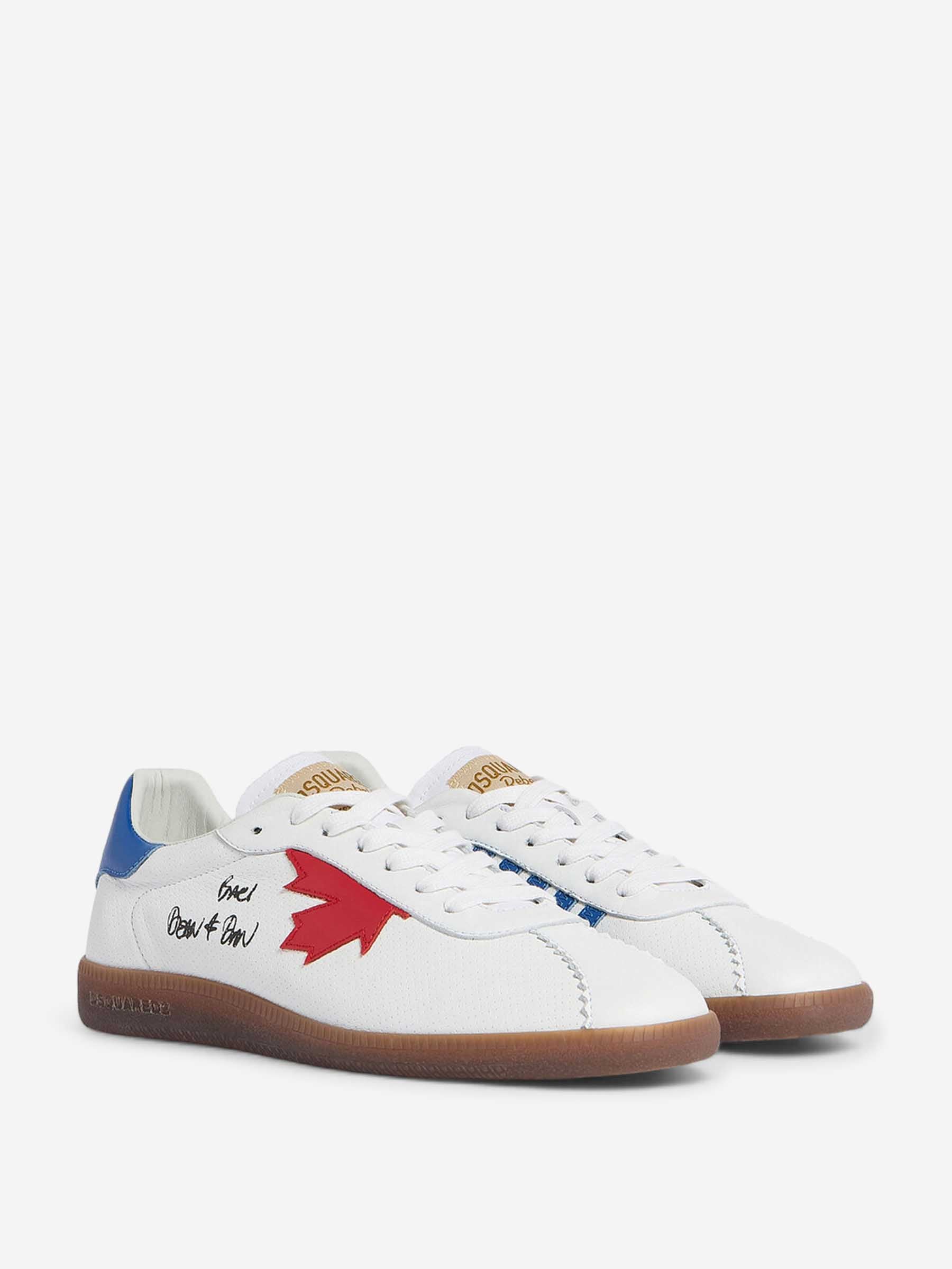 Dsquared2 Hombre Barcelona Sneakers Rebels color Blanco sku 616-003349 01 - Foto 2