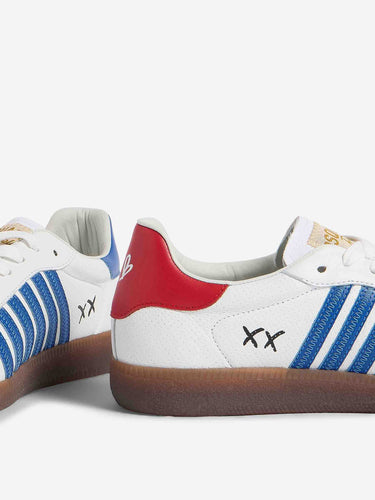 Dsquared2 Hombre Barcelona zapatillas Rebels color Blanco sku 616-003349 01 - Foto 4