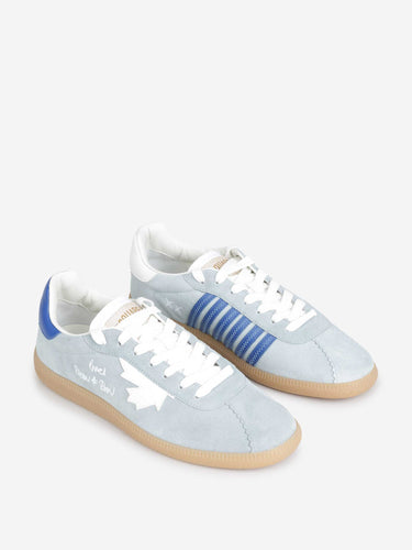 Dsquared2 Hombre Barcelona zapatillas Rebels color Azul Celeste sku 616-003350 01 - Foto 2