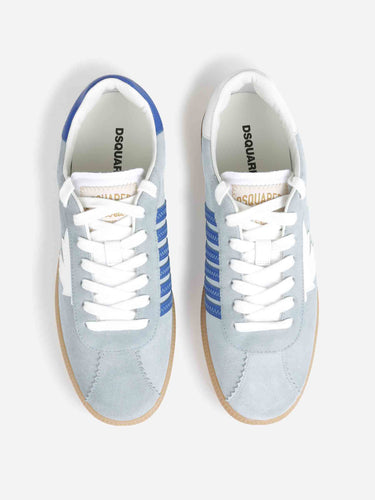 Dsquared2 Hombre Barcelona zapatillas Rebels color Azul Celeste sku 616-003350 01 - Foto 4