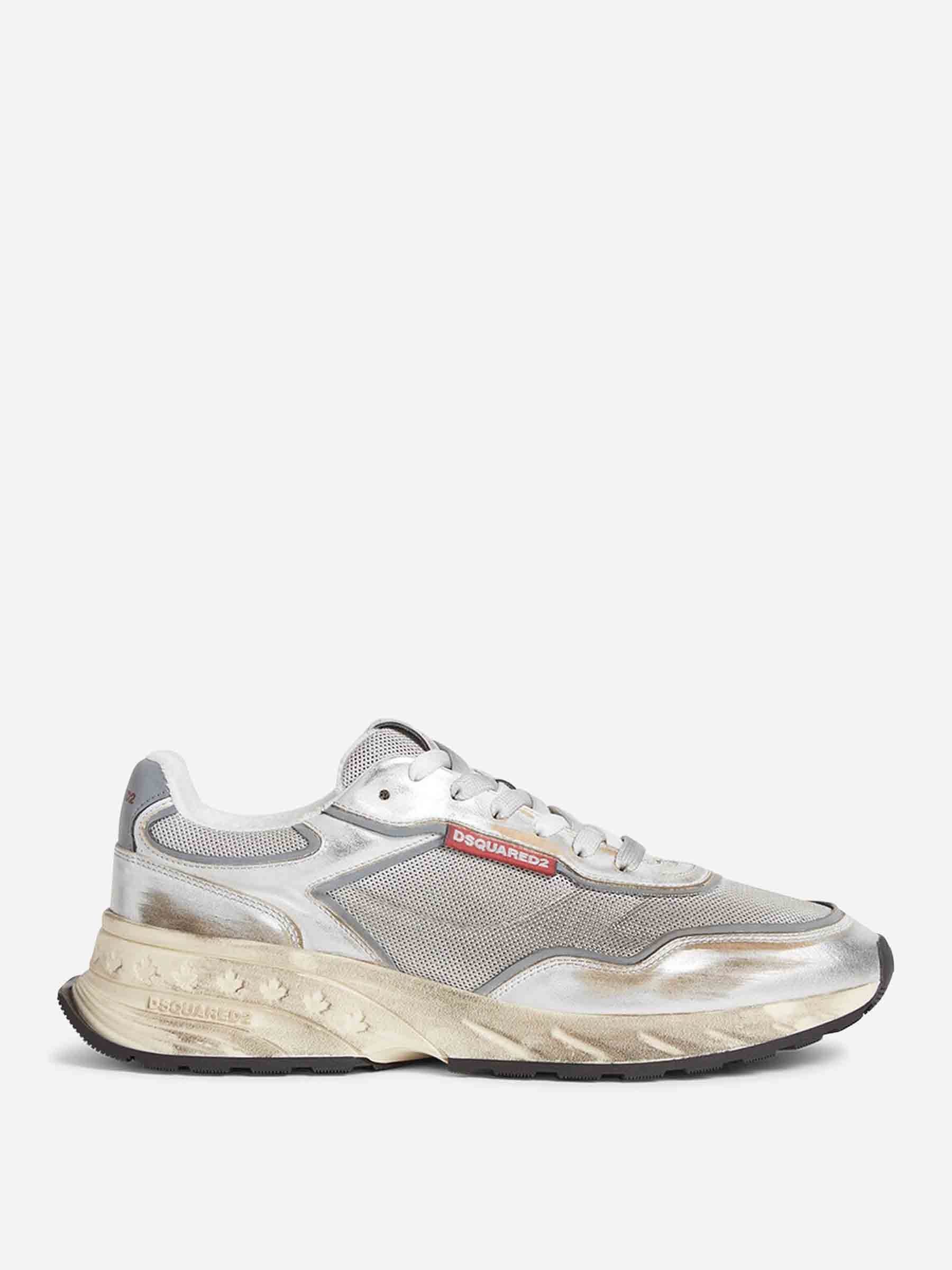 Dsquared2 Hombre Barcelona Sprinter Sneakers color Plateado sku 616-003354 01 - Foto 1