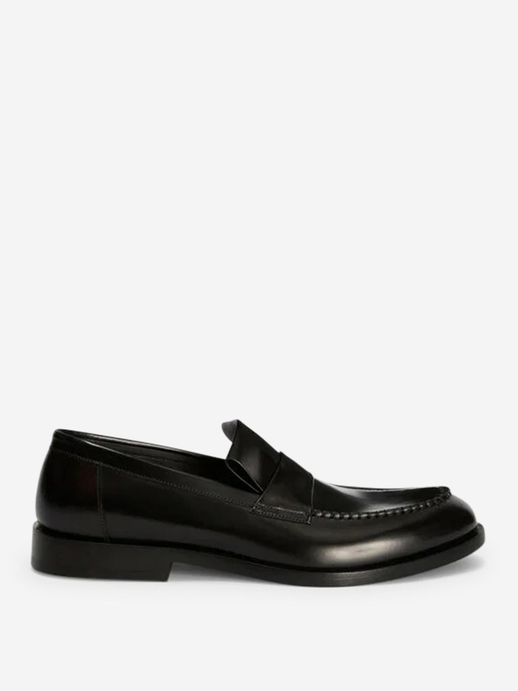 Jil Sander Hombre Barcelona Mocasines Piel color Negro sku 616-003357 01 - Foto 1