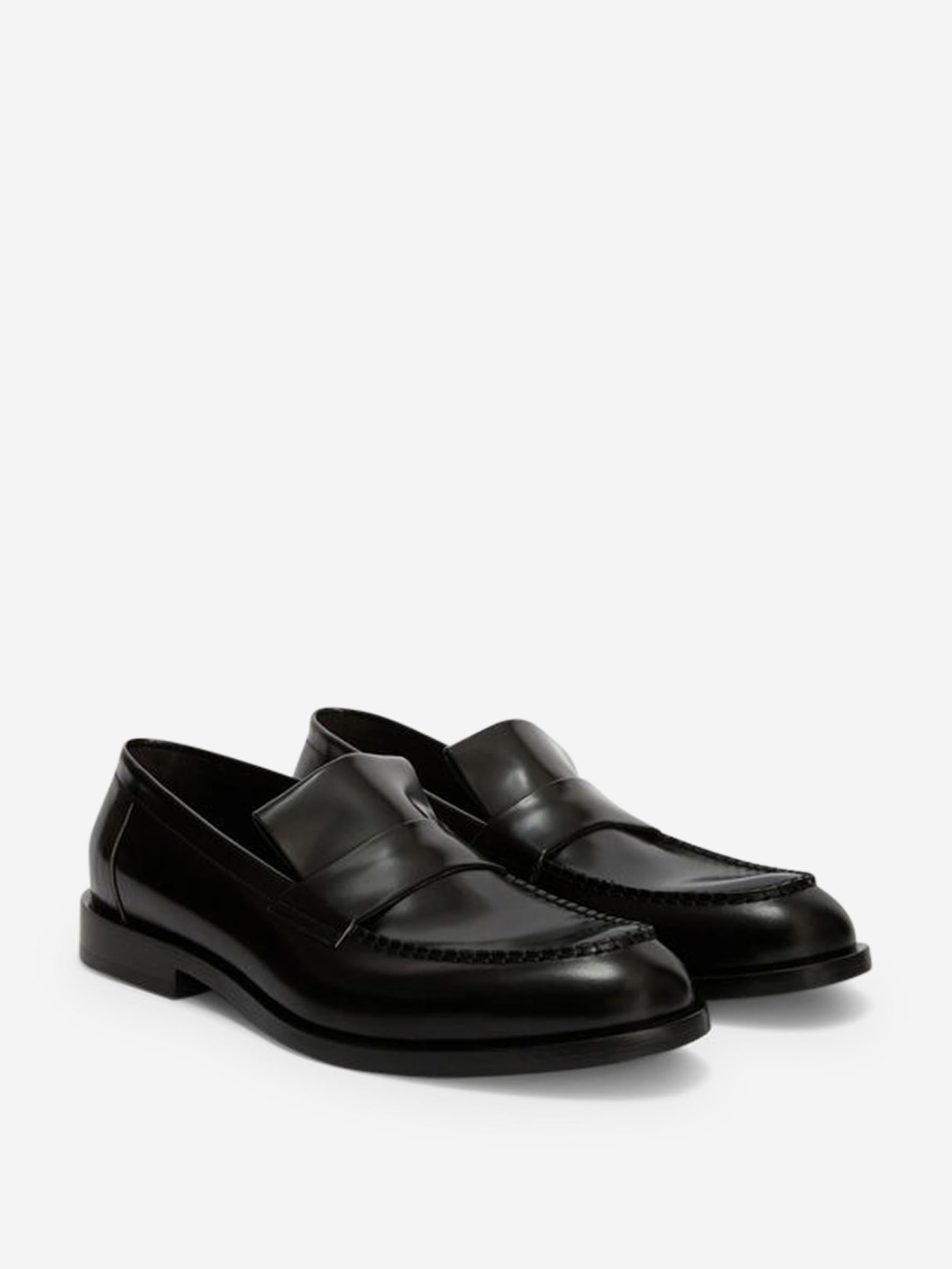 Jil Sander Hombre Barcelona Mocasines Piel color Negro sku 616-003357 01 - Foto 2