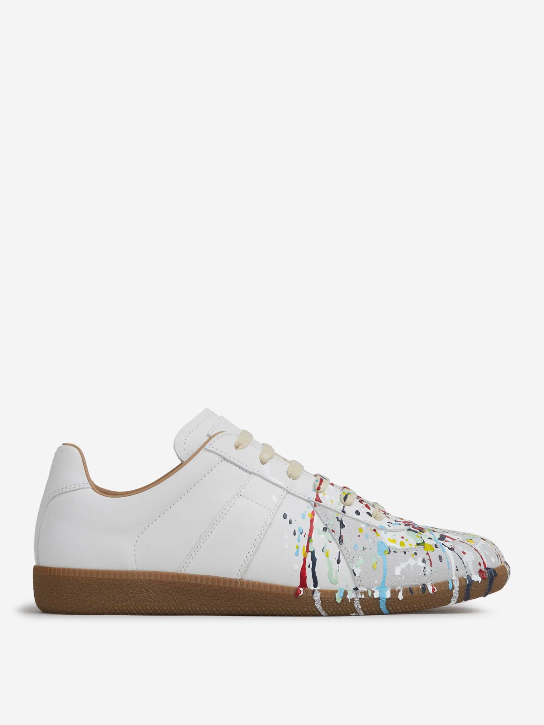 Maison Margiela Hombre Barcelona Sneakers Replica Pintor color Blanco sku 616-003359 01 - Foto 1