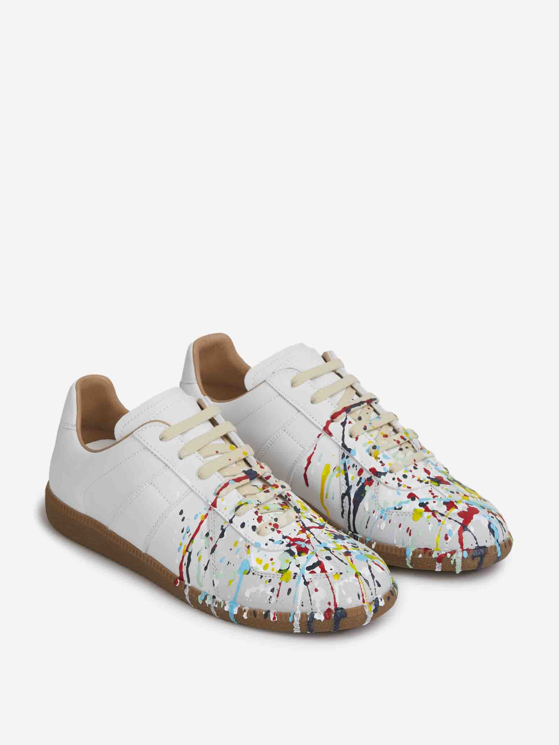 Maison Margiela Hombre Barcelona Sneakers Replica Pintor color Blanco sku 616-003359 01 - Foto 2