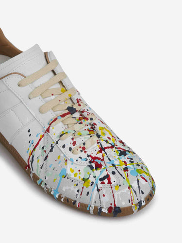 Maison Margiela Hombre Barcelona zapatillas Replica Pintor color Blanco sku 616-003359 01 - Foto 5