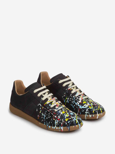 Maison Margiela Hombre Barcelona zapatillas Replica Pintor color Negro sku 616-003359 02 - Foto 2