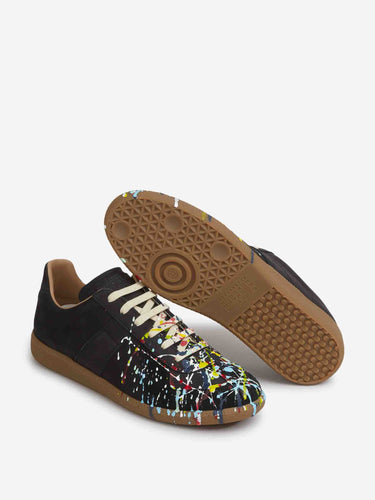 Maison Margiela Hombre Barcelona zapatillas Replica Pintor color Negro sku 616-003359 02 - Foto 4