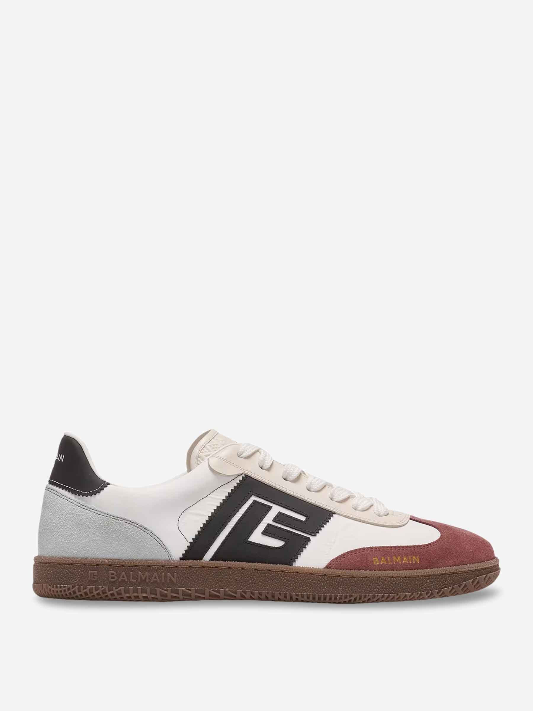 Balmain Hombre Barcelona Sneakers Balmain Swan color Crema sku 616-003363 01 - Foto 1