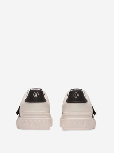 Balmain Hombre Barcelona Sneakers B-Court color Blanco Y Negro sku 616-003365 01 - Foto 5