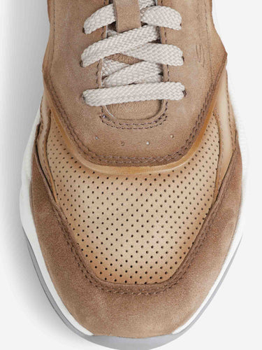 Santoni Hombre Barcelona Zapatillas deportivas Palermo en piel de becerro con suela de goma color Negro sku 616-003373 01 - Foto 4