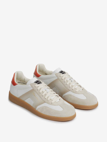 Santoni Hombre Barcelona zapatillas Piel Cordones color Blanco sku 616-003375 01 - Foto 2