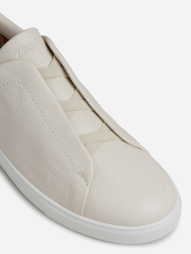 Zegna Hombre Barcelona zapatillas Triple Stitch color Crema sku 616-003393 01 - Foto 5