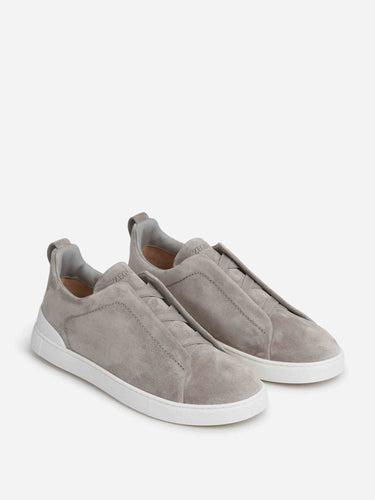 Zegna Hombre Barcelona zapatillas Triple Stitch color Taupe sku 616-003394 01 - Foto 2