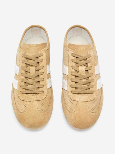 Tom Ford Hombre Barcelona Zapatillas Deportivas Brook color Camel sku 616-003398 01 - Foto 2