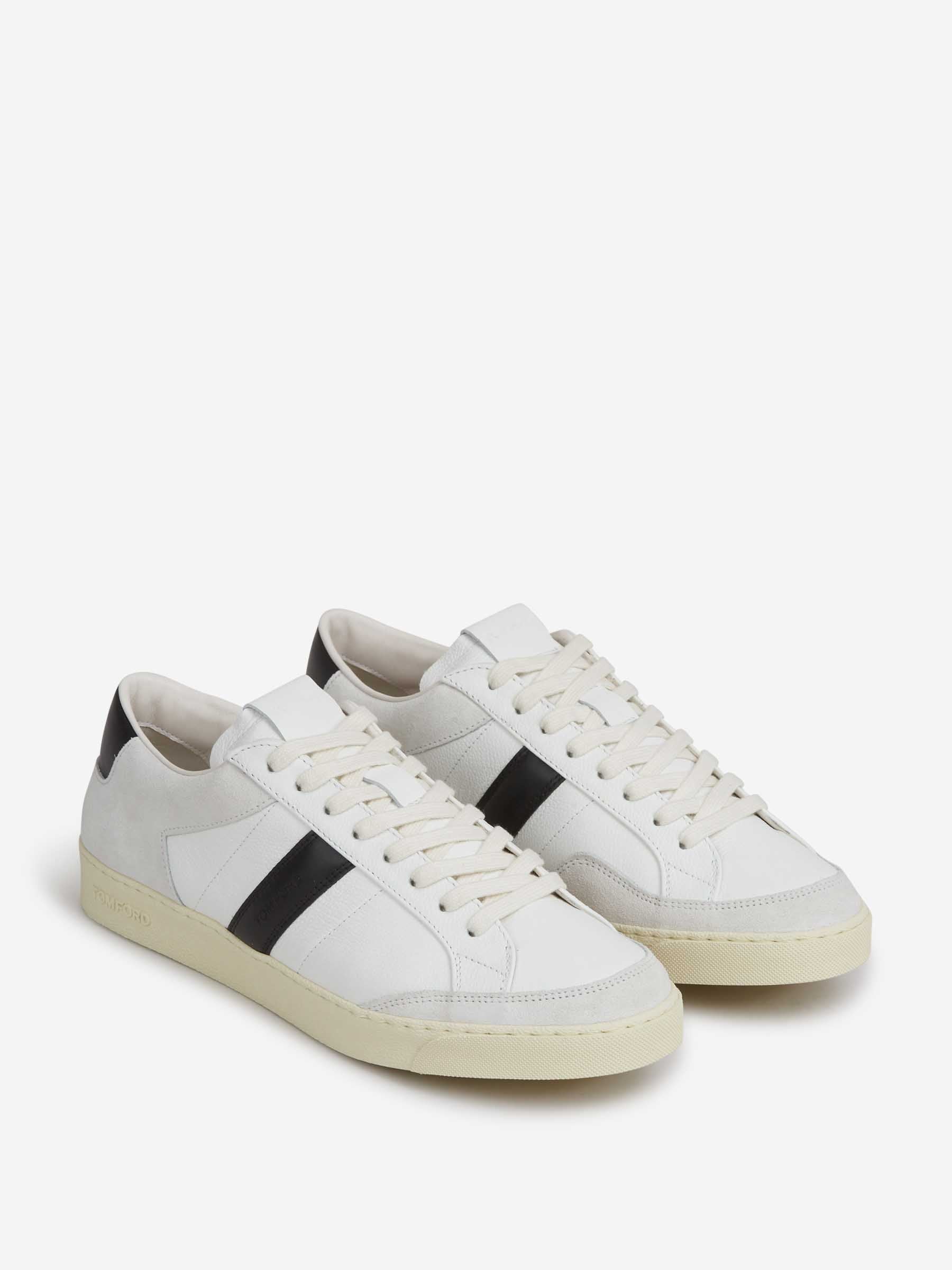 Tom Ford Hombre Barcelona Sneakers Blake color Blanco sku 616-003400 01 - Foto 2
