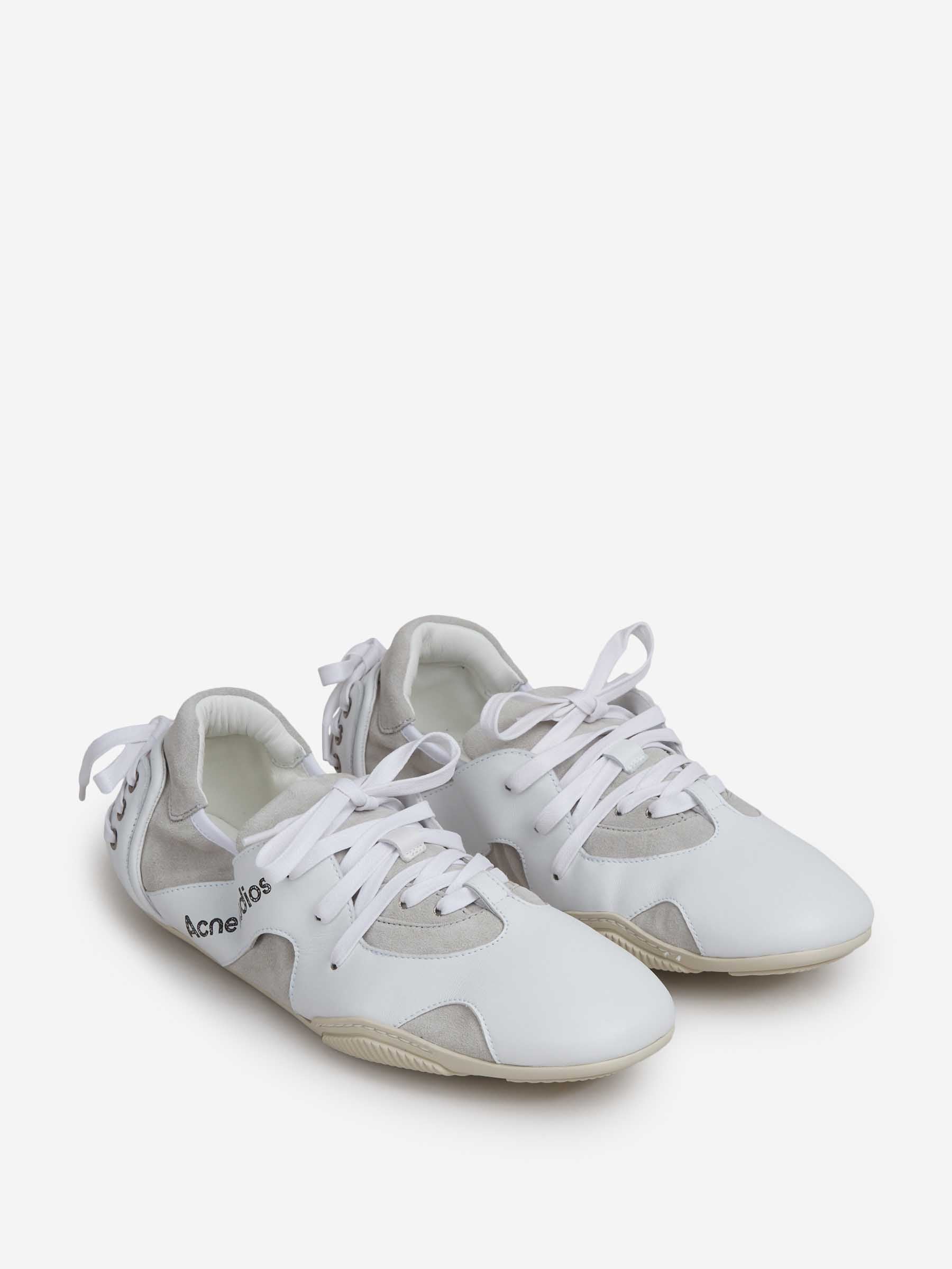 Acne Studios Hombre Barcelona Sneakers Lace Up color Blanco sku 616-003404 01 - Foto 2