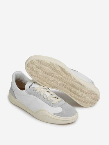 Acne Studios Hombre Barcelona Zapatillas Deportivas Piel color Blanco sku 616-003405 02 - Foto 4