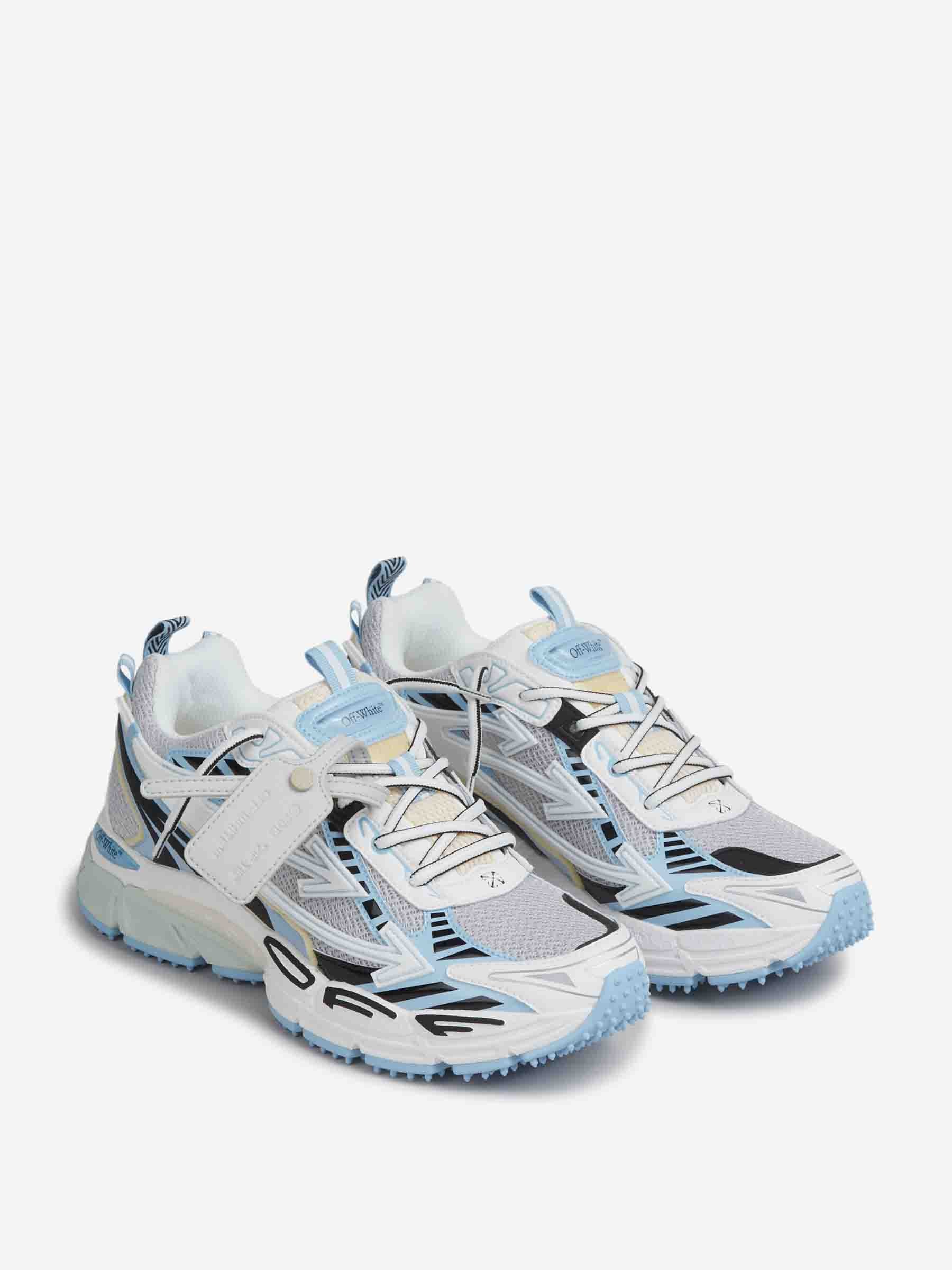 Off-White Hombre Barcelona Sneakers Ow Be Right Back Mesh color Azul Celeste sku 616-003481 04 - Foto 2