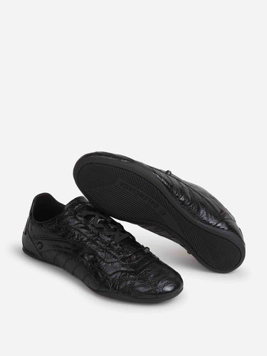 Balenciaga Hombre Barcelona Sneakers City Piel color Plateado sku 616-003485 01 - Foto 4