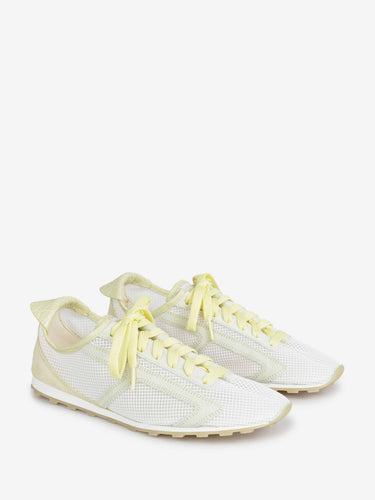 Jacquemus Hombre Barcelona Zapatillas Le Tennis color Amarillo Claro sku 616-003490 01 - Foto 2