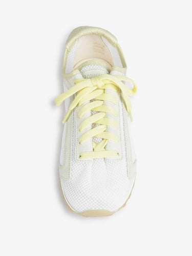 Jacquemus Hombre Barcelona Zapatillas Le Tennis color Amarillo Claro sku 616-003490 01 - Foto 4