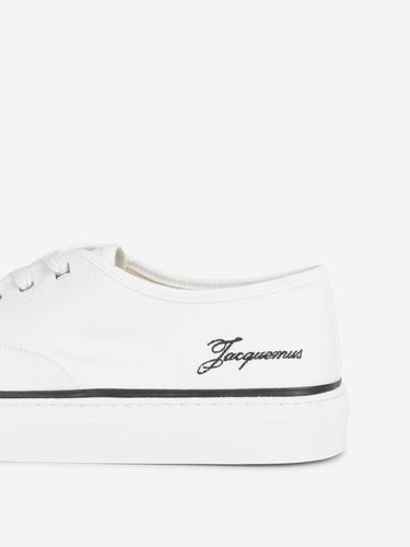 Jacquemus Hombre Barcelona Zapatillas Les Féfé color Blanco sku 616-003492 01 - Foto 3