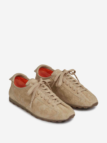 Jacquemus Hombre Barcelona Zapatillas Deportivas Les Tennis color Camel sku 616-003493 01 - Foto 2