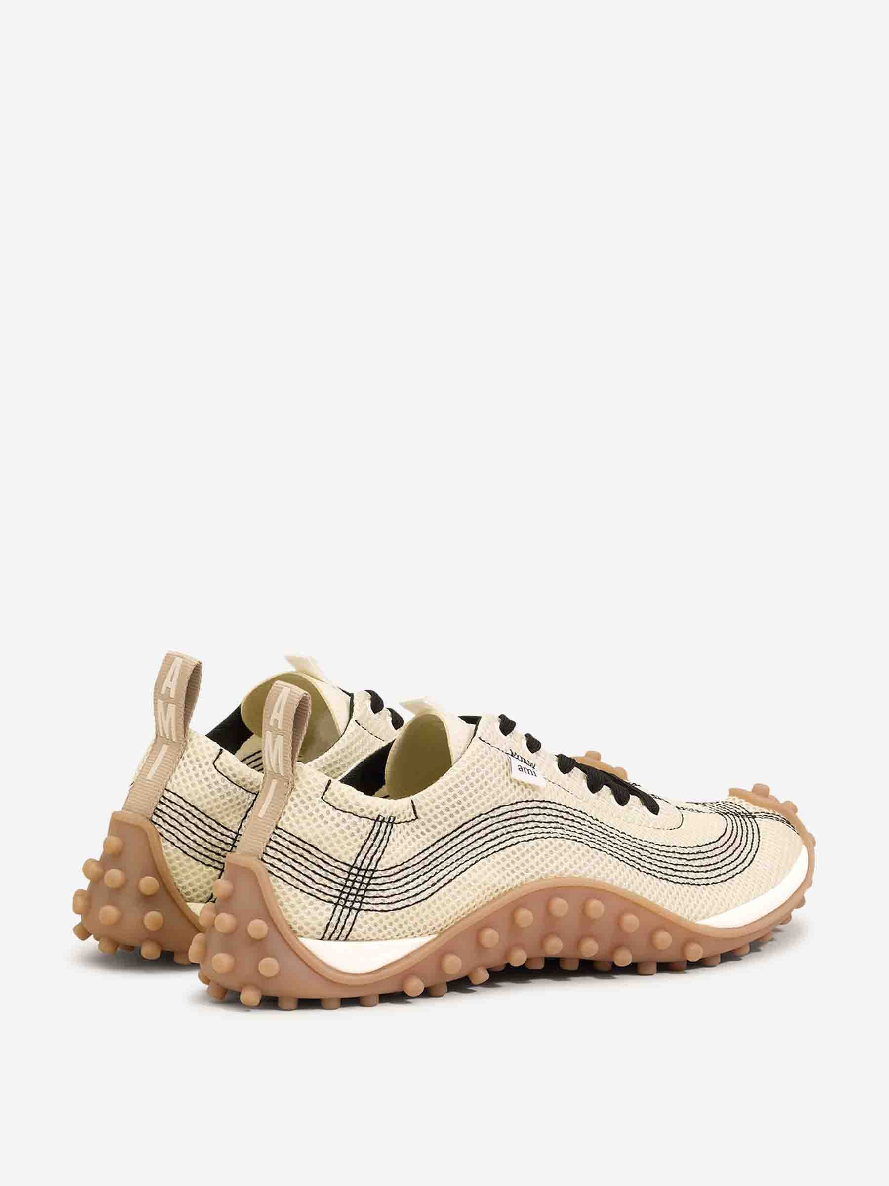 Ami Paris Hombre Barcelona Sneakers Mirage color Crema sku 616-003514 02 - Foto 2