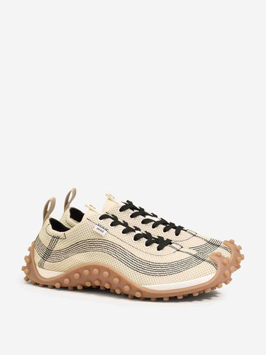Ami Paris Hombre Barcelona zapatillas Mirage color Crema sku 616-003514 02 - Foto 3