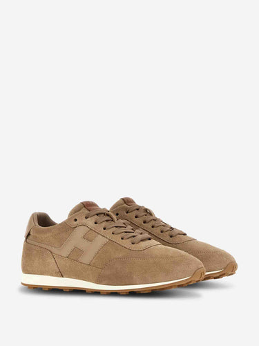 Hogan Hombre Barcelona Zapatillas Deportivas Hogan Athletic color Camel sku 616-003519 01 - Foto 2