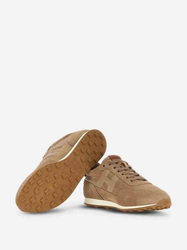 Hogan Hombre Barcelona Zapatillas Deportivas Hogan Athletic color Camel sku 616-003519 01 - Foto 4