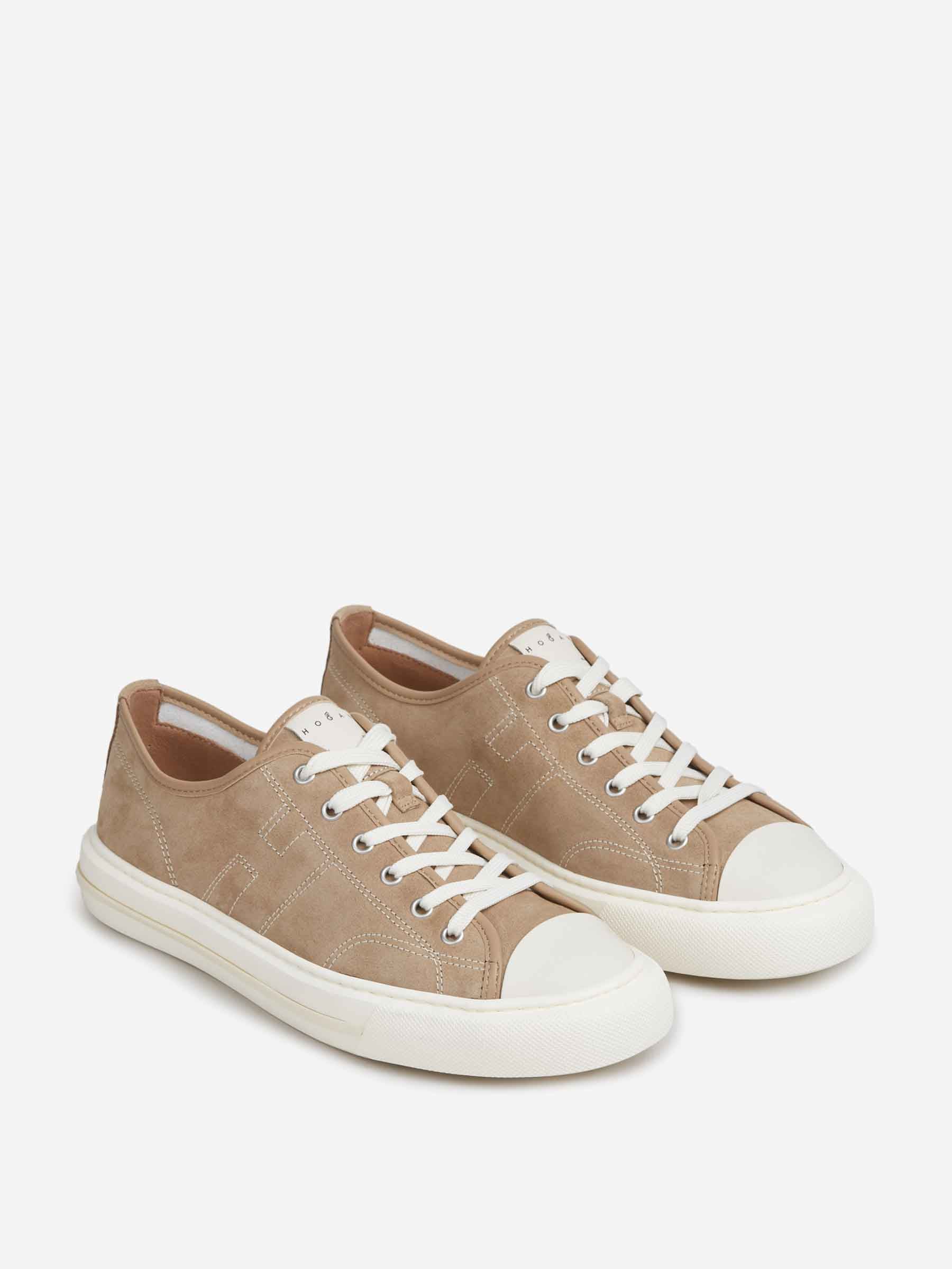 Hogan Hombre Barcelona Zapatillas Hogan Rebel color Camel sku 616-003520 02 - Foto 2