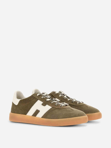 Hogan Hombre Barcelona zapatillas Cool color Verde Militar sku 616-003521 03 - Foto 2