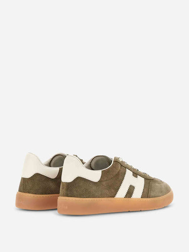 Hogan Hombre Barcelona zapatillas Cool color Verde Militar sku 616-003521 03 - Foto 3