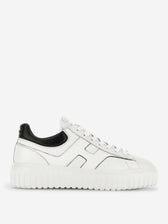 Hogan Hombre Barcelona zapatillas H-Stripes color Blanco Y Negro sku 616-003522 01 - Foto 1