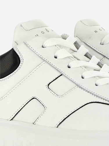 Hogan Hombre Barcelona zapatillas H-Stripes color Blanco Y Negro sku 616-003522 01 - Foto 5