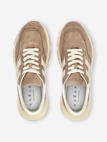 Hogan Hombre Barcelona zapatillas Hyperlight color Camel sku 616-003527 01 - Foto 4